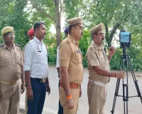 Barabanki News : NH-727 पर ओवरस्पीड वाहनों पर चला पुलिस का शिकंजा, 30 वाहनों के ई-चालान