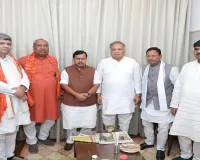 Mission 2027 UP : लखनऊ में नितिन नबीन की मैराथन बैठक, पूर्व प्रदेश अध्यक्षों और NDA सहयोगियों संग बनी रणनीति