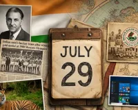 29 जुलाई का इतिहास: JRD टाटा का जन्म, भारत का ओलंपिक गोल्ड और अंतरराष्ट्रीय बाघ दिवस जैसे कई ऐतिहासिक घटनाओं का गवाह बना यह दिन