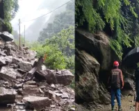 Kedarnath Yatra :   भूस्खलन से केदारनाथ पैदल मार्ग बंद, गौरीकुंड के पास रोकी गई यात्रियों की आवाजाही 