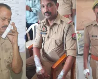 कानपुर: महाराजपुर थाने के अंदर युवक ने खुद को लगाई आग, बचाने में थाना प्रभारी समेत पुलिसकर्मी भी झुलसे