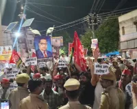 बाराबंकी में सपा का जोरदार प्रदर्शन: अखिलेश यादव की गिरफ्तारी के विरोध में छाया चौराहा जाम, ‘रिहा करो’ और ‘धर्मेंद्र प्रधान इस्तीफा दो’ के लगे नारे