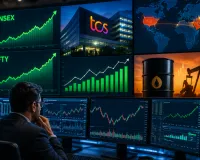 Stock Market Outlook: वैश्विक संकेतों के बीच तय होगी शेयर बाजार की दिशा, TCS के नतीजों पर निवेशकों की नजर
