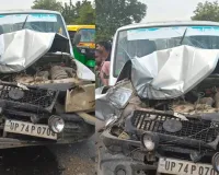  Kannauj News:  ट्रैक्टर से टकराई स्कूल वैन, कई बच्चे घायल चालक मौके से फरार
