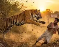  किसान पर हमले के 10 घंटे बाद मिला बाघ का शव;  शरीर पर घाव के निशान, पोस्टमार्टम के लिए भेजा गया बरेली
