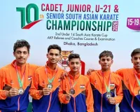 लखनऊ के कराटे खिलाड़ियों का बांग्लादेश में जलवा,   दक्षिण एशियाई चैंपियनशिप में जीता गोल्ड; सिल्वर-ब्रॉन्ज पर भी कब्जा