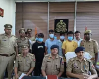 ज्वैलरी शाप में सेंध लगाने वाले छह बदमाश गिरफ्तार