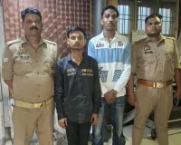 सैन्य अधिकारी को अगवा कर लूटपाट करने वाले दो बदमाश गाजियाबाद से गिरफ्तार