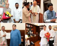 Shravasti News : श्रावस्ती के विकास को लेकर एक्टिव हुए विधायक रामफेरन पांडेय, दिल्ली में अमित शाह-राजनाथ समेत कई मंत्रियों से मिले