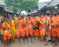 Bahraich News : सावन के दूसरे सोमवार को मंगलीनाथ धाम में उमड़ा आस्था का सैलाब, कांवड़ियों ने किया जलाभिषेक