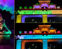 Bareilly News : नाथनगरी में बम-बम, रोशनी में नहाए कांवड़ रूट
