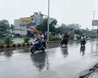 Bareilly News : सावन में झूमकर बरसे बादल, झमाझम बारिश से सुहाना हुआ बरेली का मौसम