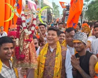 Bareilly News : बनखंडीनाथ मंदिर से बरेली की सबसे बड़ी कांवड़ यात्रा रवाना