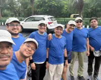 साइकिल पर निकले 50 डॉक्टर, लखनऊ में दिया स्वस्थ हड्डियों और मजबूत जोड़ों का संदेश