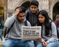 भारतीय छात्रों के अमेरिकी सपने पर बड़ा झटका, 2025 में स्टूडेंट वीजा 62% घटे, OPT पर भी संकट