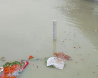 Unnao News : उन्नाव में चेतावनी बिंदु से 36 सेमी दूर गंगा का जलस्तर, तटीय इलाकों में पहुंचा बाढ़ का पानी 