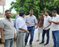 Barabanki News : इटौंजा-देवा-चिनहट फोरलेन परियोजना ने पकड़ी रफ्तार, मकानों-दुकानों पर शुरू हुई निशानदेही