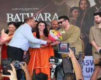 Barabanki News : SRMU पहुंचे सनी देओल, करण देओल और प्रीति जिंटा, 'बंटवारा 1947' का किया प्रमोशन