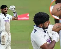 ध्रुव जुरेल के शतक में छिपी है पिता की बहादुरी और दादा की मेहनत की कहानी, ‘जय जवान-जय किसान’ टैटू का खोला राज