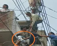 Hardoi News : 20 मिनट तक तारों में झूलता रहा लाइनमैन! खौफनाक मंजर देख सहम गई भीड़, दांतों तले दबा ली उंगली
