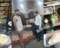 नाले के किनारे समोसा-कचौड़ी: गंदगी में बनता मिला केक; कानपुर में खाद्य विभाग की ताबड़तोड़ छापेमारी