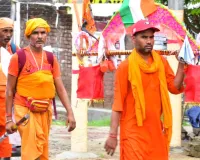 Moradabad News : हर-हर महादेव के उद्घोष के बीच भगवा रंग में रंगे कांवड़ मार्ग 