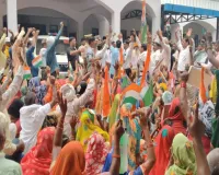 लखनऊ की नैमिष नगर योजना :  42 दिन से धरने पर डटे किसानों का ऐलान, अब भूख हड़ताल की तैयारी