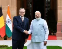 बेल्जियम PM बार्ट डी वेवर का भारत दौरा,  हैदराबाद हाउस में प्रधानमंत्री मोदी से मुलाकात; MoU पर समझौता