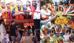 Mahadeva Mahotsav : वैदिक मंत्रों और जयघोष के बीच महादेवा महोत्सव का भव्य आगाज, कलश लेकर महादेव के दरबार पहुंचे डीएम