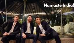 Namaste India! कहकर विदा हुए GOAT,  'अतिथि देवो भव' से प्रभावित मेस्सी बोले- भारत में फुटबॉल का भविष्य उज्ज्वल