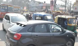 रुट डायवर्जन : शहर से गुजर रहीं रोडवेज बसें, लग रहा जाम