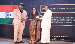 प्रतापगढ़ : श्रीलंका में एशियाज आइकॉन अवॉर्ड से सम्मानित हुईं डॉ. अंजना 