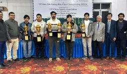 प्रखर त्रिपाठी बने यूपी स्टेट रैपिड चैंपियन, ब्लिट्ज में गोपाल कृष्णा रहे अव्वल