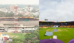 Ranji Final :  चिन्नास्वामी नहीं, हुबली में रोमांचक रणजी, आखिरी महामुकाबले के लिए उतरेगें खिलाड़ी 