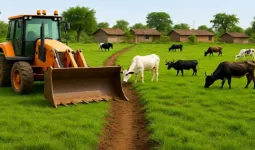 कानपुर प्रशासन की सख्त कार्रवाई : चारागाह भूमि को कराया कब्जा मुक्त