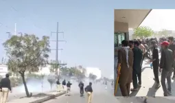 कराची में खामेनेई की मौत पर भड़का गुस्सा: अमेरिकी वाणिज्य दूतावास के बाहर पुलिस-प्रदर्शनकारियों में हिंसक झड़प, 6 मौतें, दर्जनों घायल