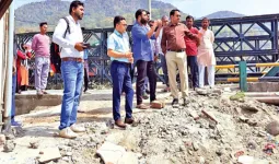 Uttrakhand: कलसिया नाले पर पहले नया अस्थायी वैली ब्रिज लगेगा, तब हटेगा पुराना वैली ब्रिज