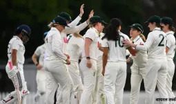 IND W vs AUS W:  पिंक बॉल टेस्ट मैच जारी, भारतीय महिला टीम ने बनाये आठ विकेट पर 184 रन