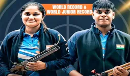 आईएसएसएफ : पलक और मुकेश ने विश्व चैंपियनों को चौंकाया, भारत को दिलाया पहला स्वर्ण 