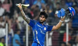 आईपीएल 2026 : तिलक का नाबाद शतक, मुम्बई इंडियंस ने गुजरात टाइटंस को दिया 200 रनों का लक्ष्य 