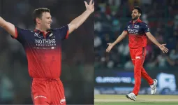 आईपीएल 2026 :  हेजलवुड और भुवनेश्वर ने दिल्ली कैपिटल्स की पारी को 75 रन पर समेटा