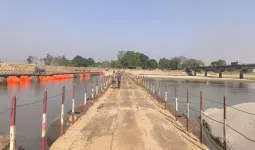 बाराबंकी : 42 साल बाद मरम्मत के लिए विश्राम लेगा संजय सेतु, कल से आवागमन बंद, पीपा पुल बना विकल्प