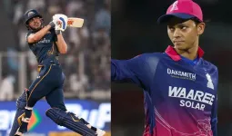 आईपीएल 2026 : गुजरात के खिलाफ टॉस जीतकर राजस्थान रॉयल्स ने पहले गेंदबाजी का किया फैसला 
