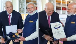 प्रधानमंत्री मोदी को नॉर्वे का सर्वोच्च सम्मान : 'ग्रैंड क्रॉस ऑफ द रॉयल नॉर्वेजियन ऑर्डर ऑफ मेरिट' से हुए सम्मानित