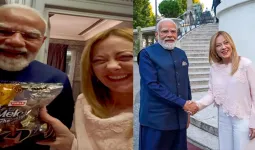 PM Modi Italy Visit: "उपहार के लिए धन्यवाद" ... 'मेलोडी' टॉफी को लेकर मेलोनी ने जताया पीएम मोदी का आभार