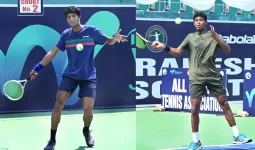 ITF Tennis Tournament: यूपी के अभिउदय पहुंचे क्वालीफाइंग के अगले दौर में, चीन के कैन लावानी ने भी बनाई जगह