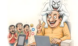 Satire: छपासी पर चढ़ा व्यंग्य का भूत! पाठक अब ‘नजरअंदाज यंत्र’ पहनकर बच रहे हैं