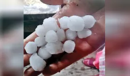 Uttrakhand:बागेश्वर में तूफान और ओला गिरने से जनजीवन प्रभावित