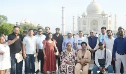 Agra Visit : ब्रिक्स प्रतिनिधियों ने ताजमहल और आगरा किले का किया दौरा, तीन दिवसीय कार्यक्रम संपन्न
