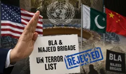 UNSC में पाकिस्तान-चीन को तगड़ा झटका: अमेरिका, ब्रिटेन और फ्रांस ने BLA और मजीद ब्रिगेड पर बैन का प्रस्ताव रोका
